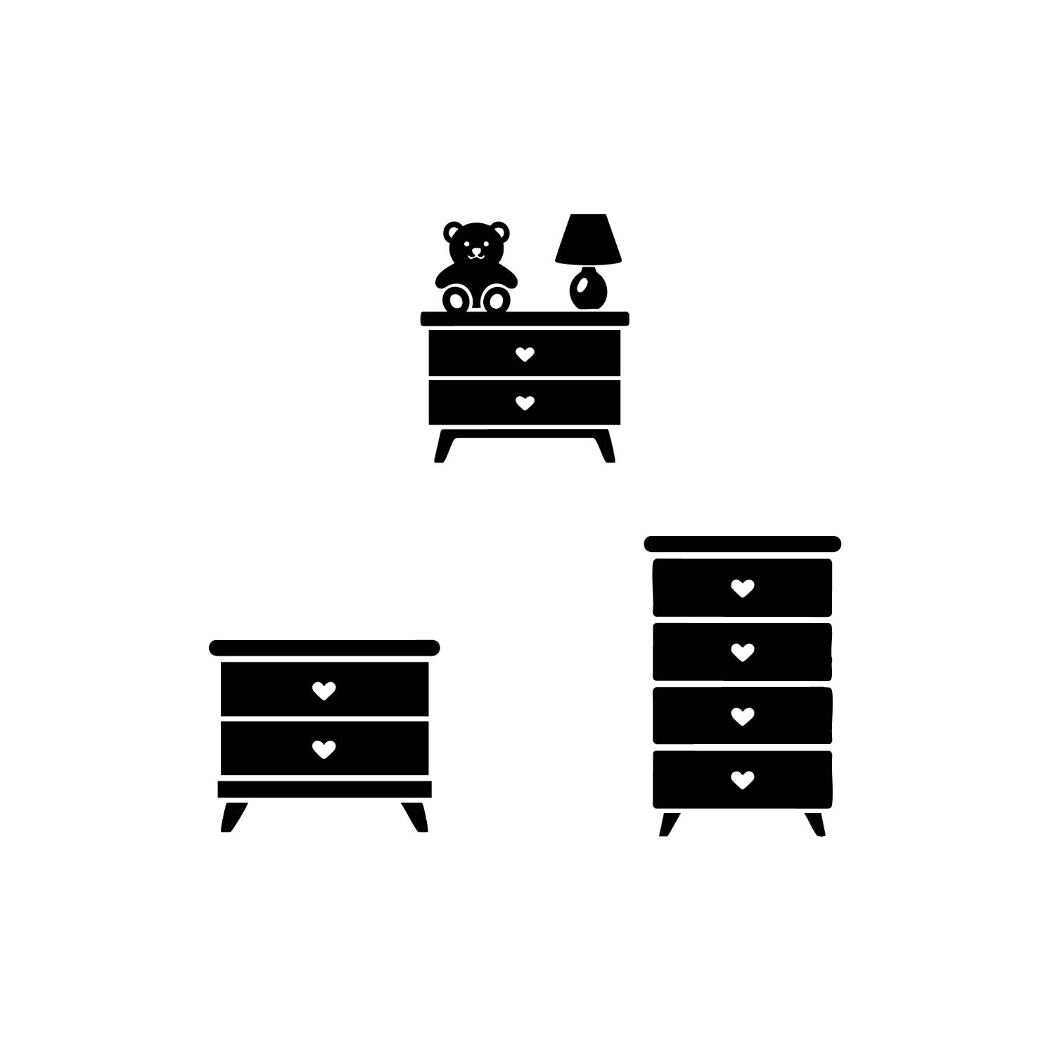 Baby & Kids Nightstands, Dressers & Chests