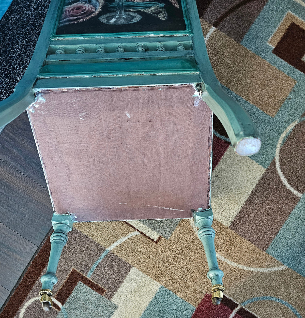 “Let Them Eat Cake” Hand-Painted Bistro Set