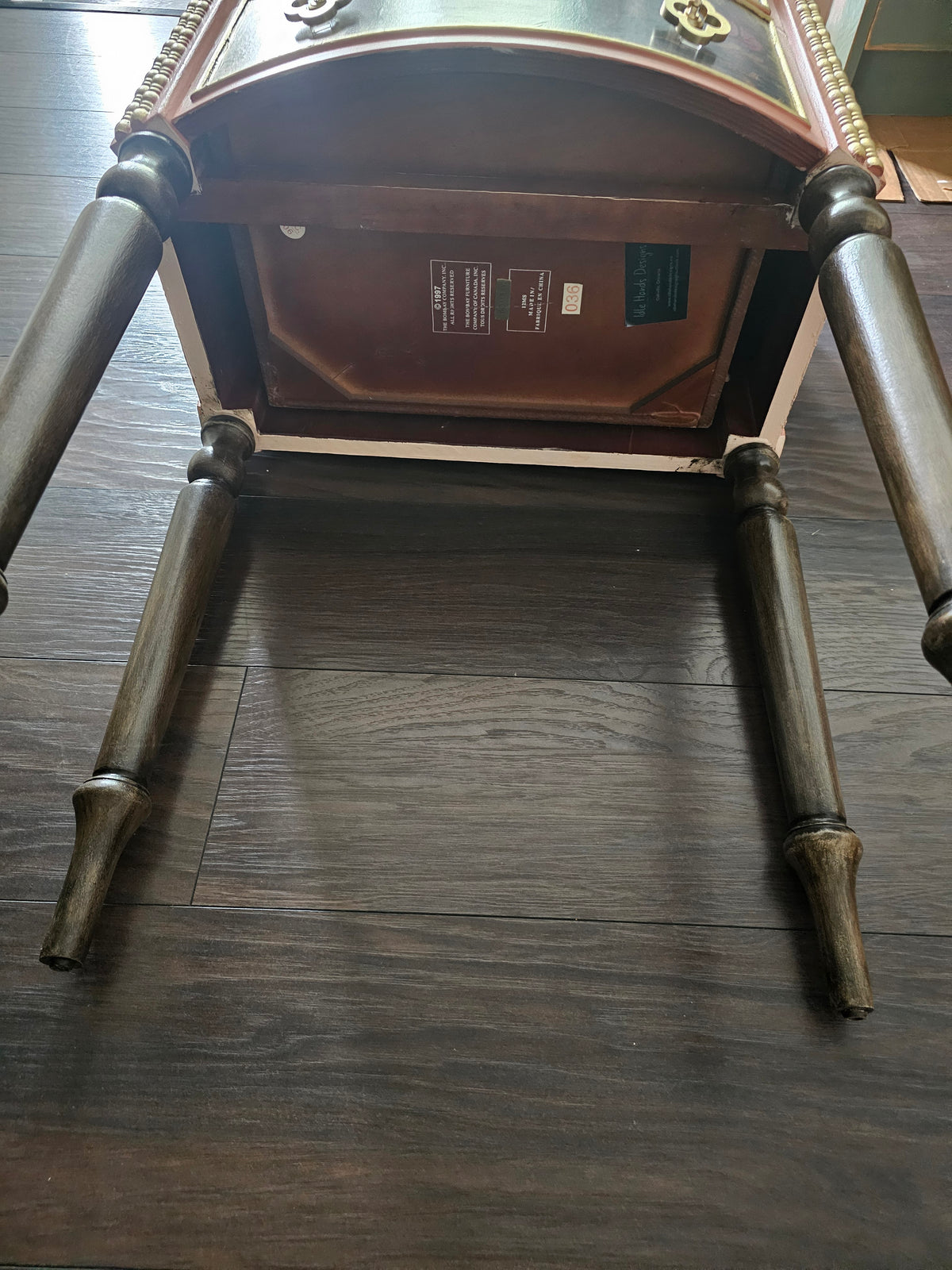 “Peachy Keen” Pair of Bedside Tables