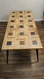 Structube Sarla Dining Table + 4 chairs + Bench