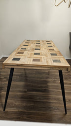 Structube Sarla Dining Table + 4 chairs + Bench