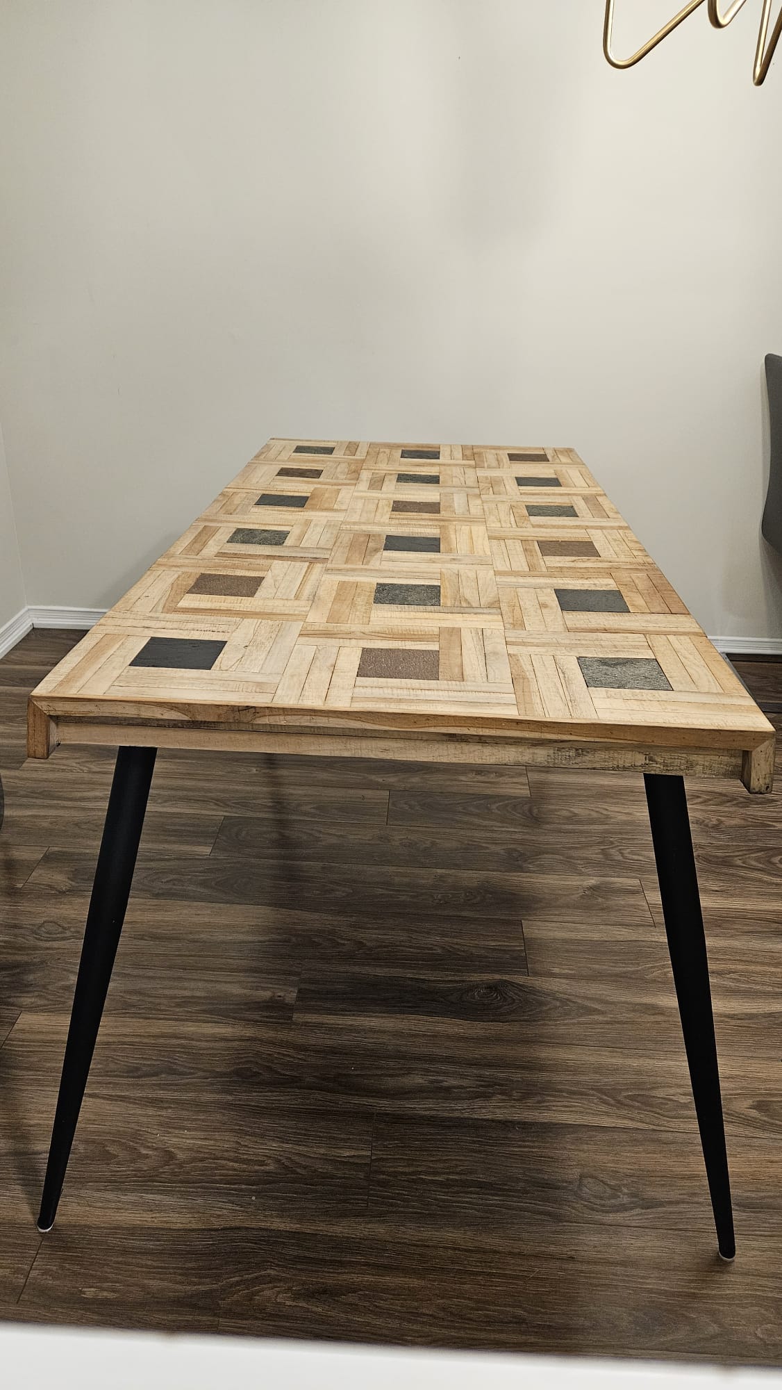 Structube Sarla Dining Table + 4 chairs + Bench