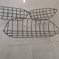 Half-Basket Metal Wall Planters - Set of 3