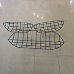 Half-Basket Metal Wall Planters - Set of 3