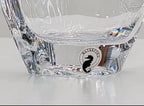Rare flat crystal vases (X2)