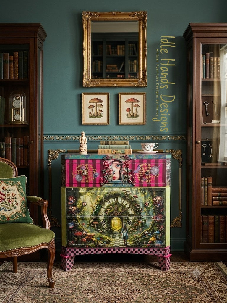 Alice In Wonderland - Small Dresser