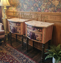 “Peachy Keen” Pair of Bedside Tables