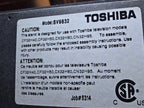 Toshiba TV Stand with Swivel Base & Glass Doors