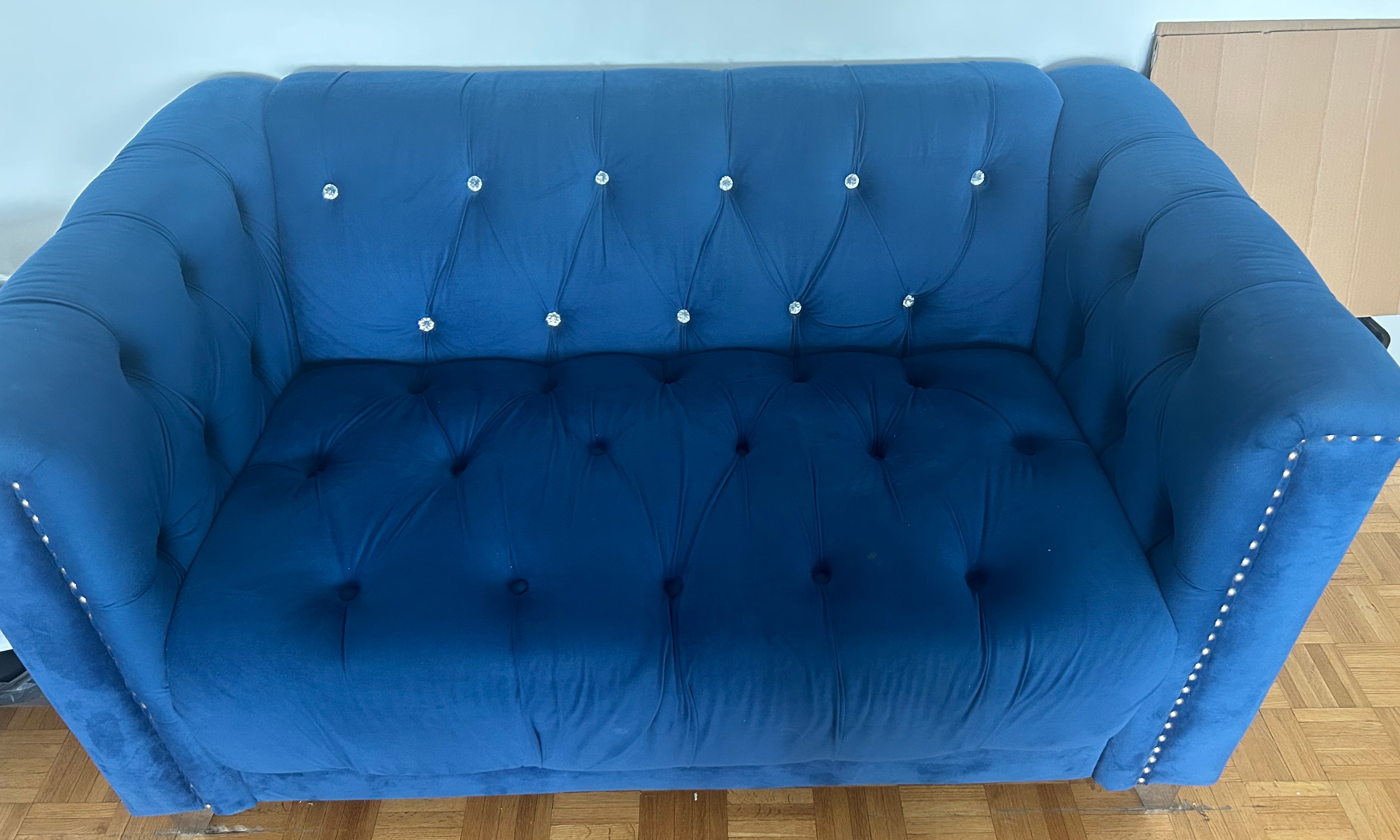 Sofa and loveseat