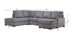 Sectional Grey Set