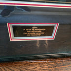 Autographed Framed Vintage Hockey Card Display – "1964 A Year to Remember" (Richard, Hull, Bucyk, Harris)