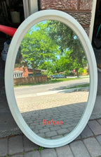 Distressed Alice In Wonderland Mirror