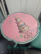 Bistro Set - "Let Them Eat Cake" Accent