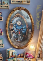 Distressed Alice In Wonderland Mirror