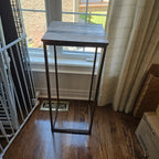 Pair of Rustic Accent Tables