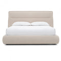Nylan king-size fabric bed frame (open box)