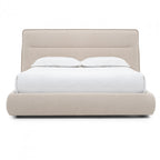 Nylan king-size fabric bed frame (open box)