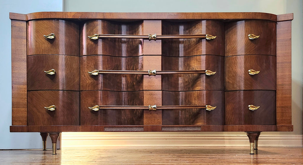Mid-century modern longboy dresser