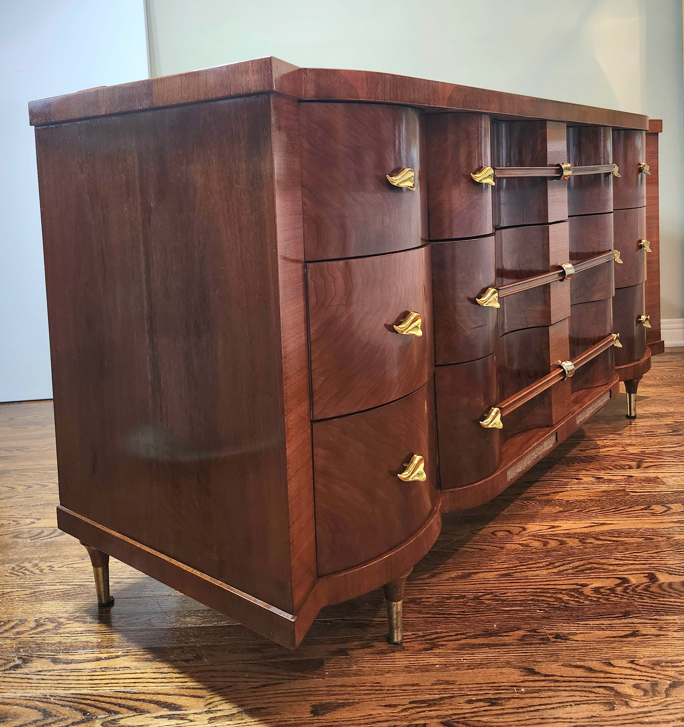 Mid-century modern longboy dresser