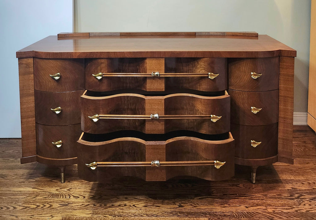 Mid-century modern longboy dresser