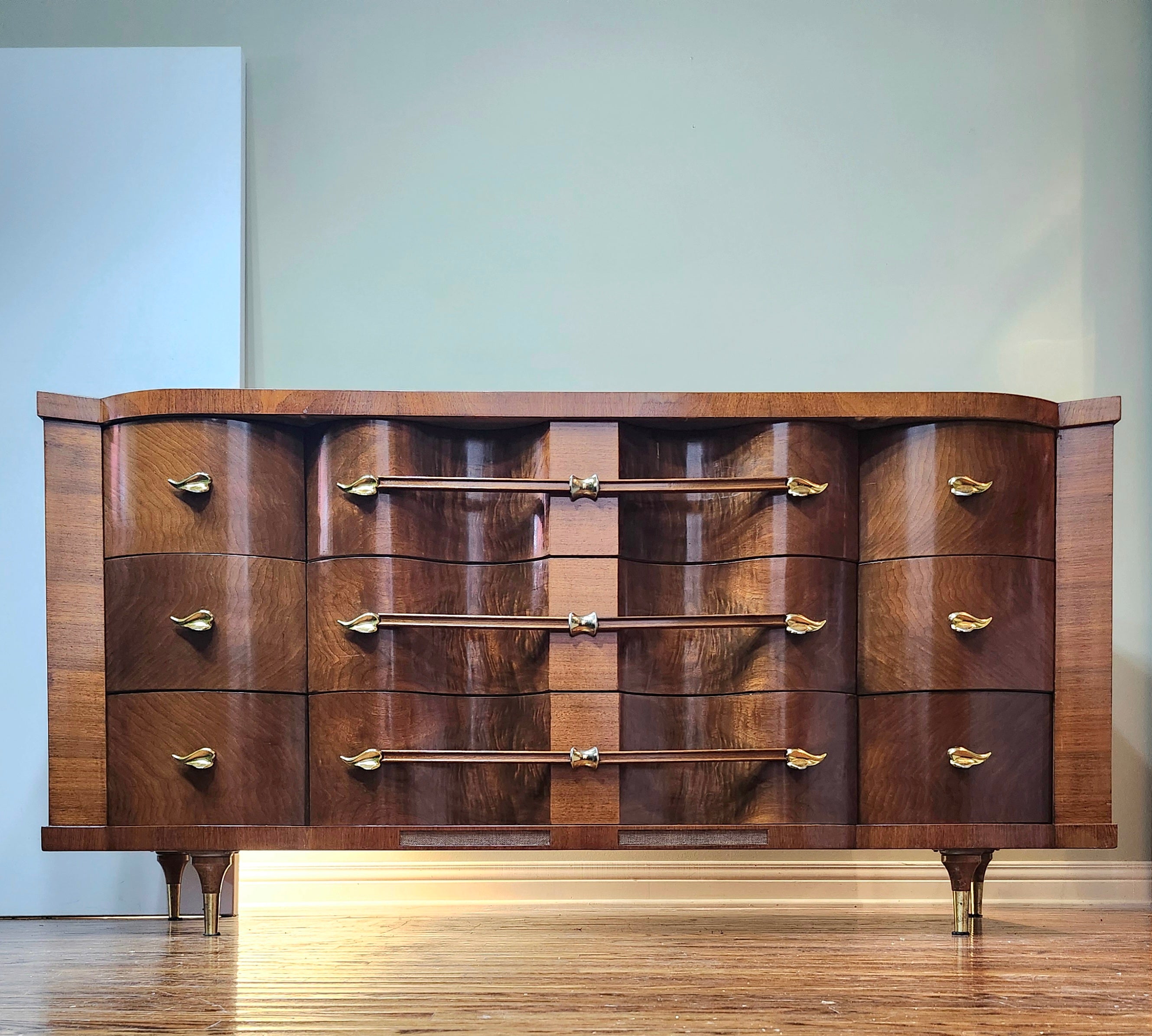 Mid-century modern longboy dresser