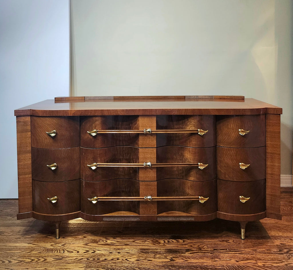 Mid-century modern longboy dresser