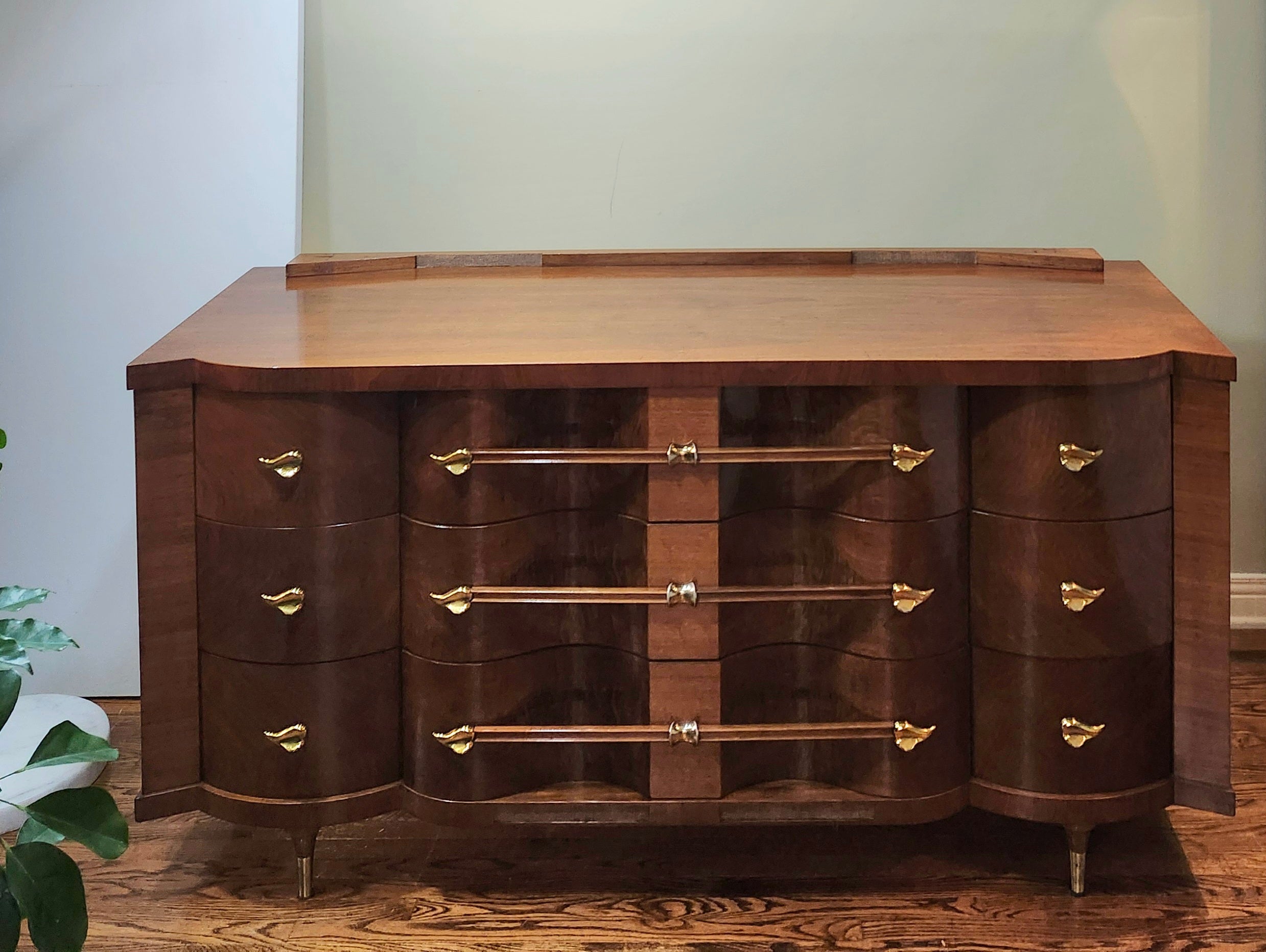 Mid-century modern longboy dresser