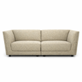Nathan beige fabric modular sofa - 2 pieces (open box)