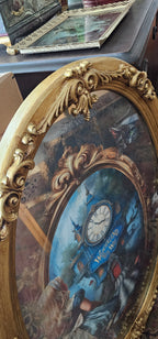 Distressed Alice In Wonderland Mirror