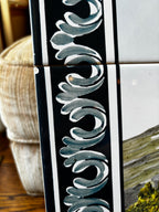 Vintage Hand-Painted Ceramic Tile Mural Art Titled Portugal
