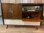 Delatone Stereo Console Record Player 60's era