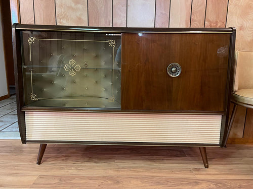Delatone Stereo Console Record Player 60's era