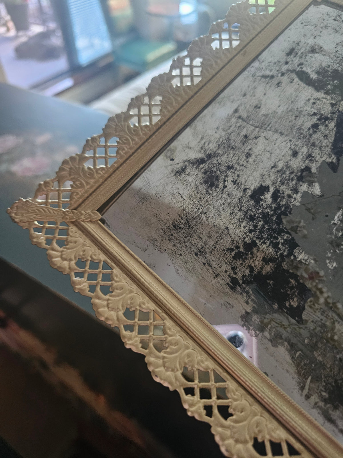 Ballerina Vanity Mirror Tray