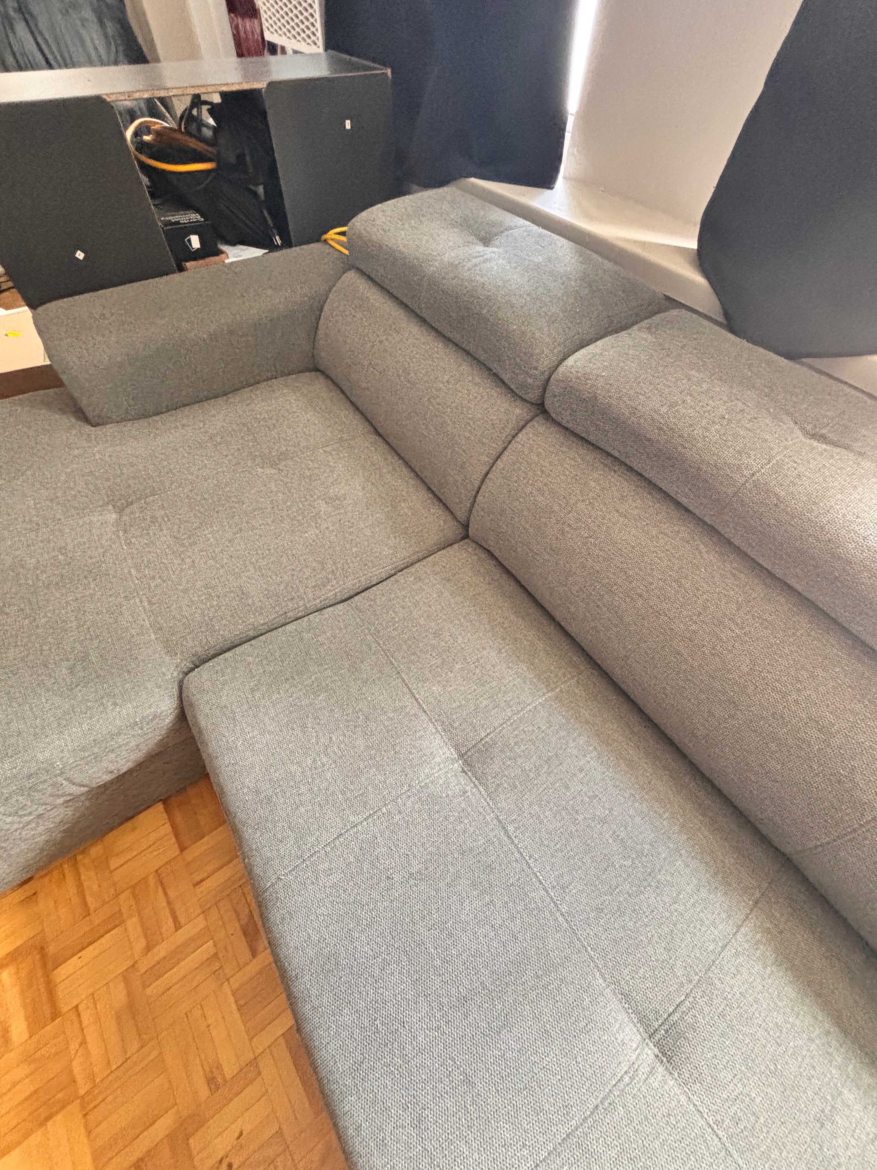 4x3 sectional pull out sofa with storage
