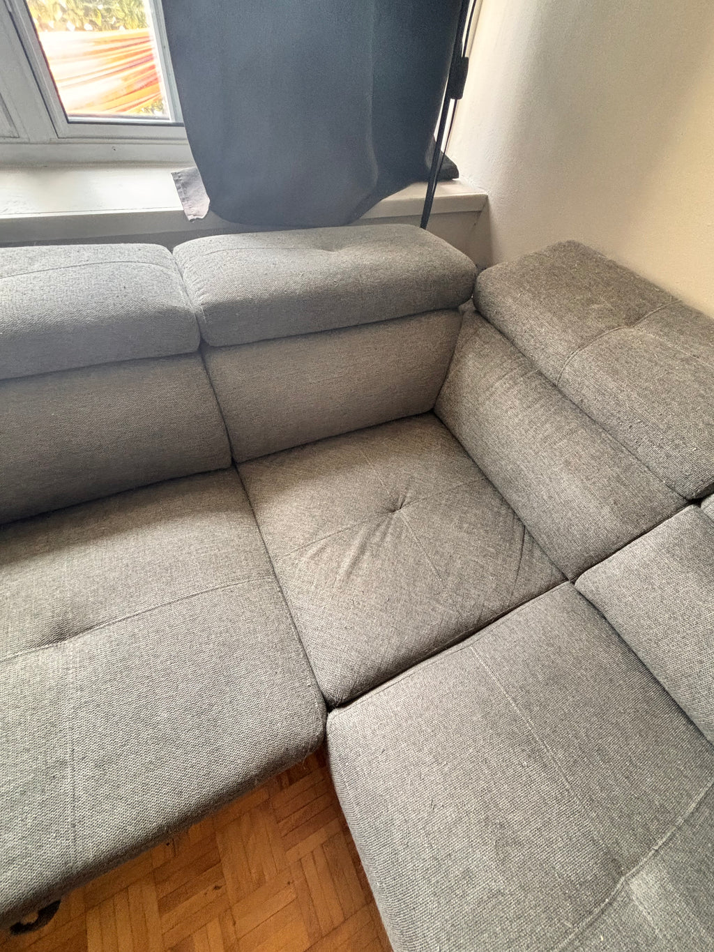 4x3 sectional pull out sofa with storage