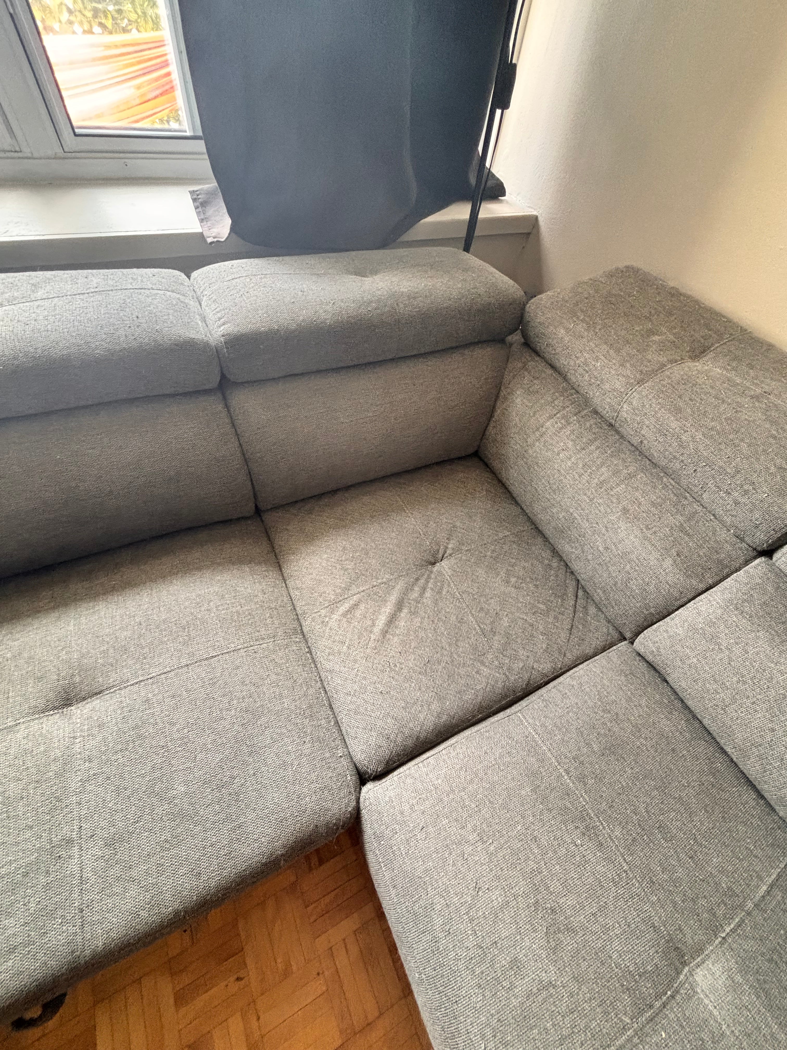 4x3 sectional pull out sofa with storage