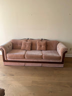 Sofa and matching loveseat
