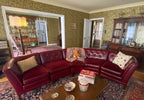 4 piece custom vintage leather sectional