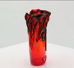 Murano artglass Cubism Picasso face vase