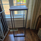 Pair of Rustic Accent Tables