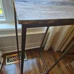 Pair of Rustic Accent Tables