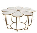 Flower Shaped Marble Table from the Art Shoppe