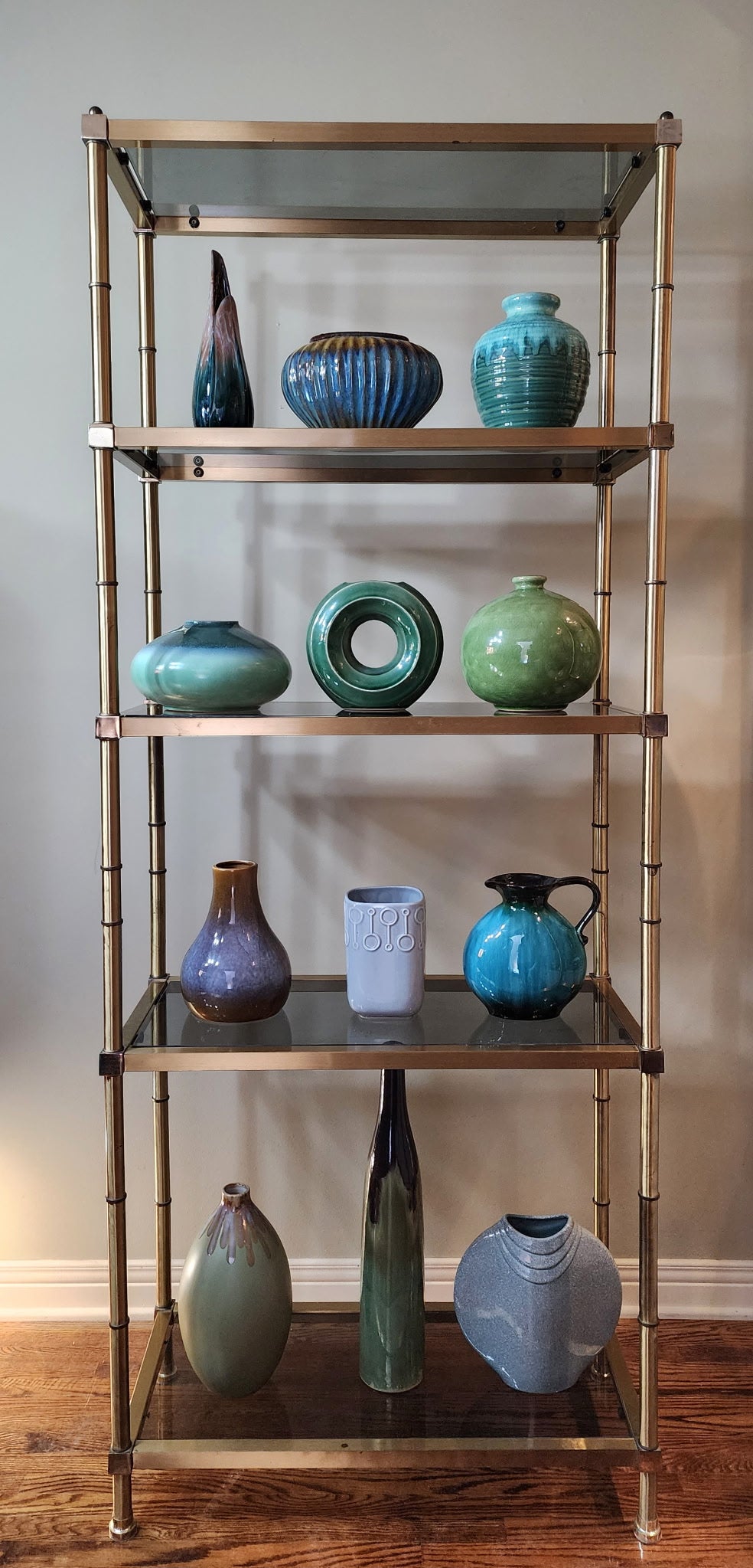 Mid-century modern ceramic vignette collection (X12)