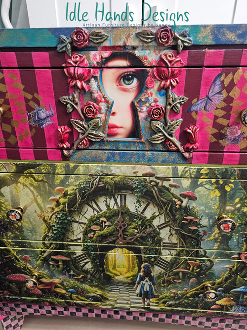 Alice In Wonderland - Small Dresser