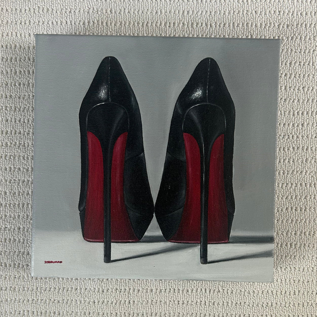 “We Belong Together” Oil on Canvas Christian Louboutin Painting