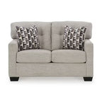 Mahoney Pebble Loveseat Sofa-Couch