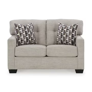 Mahoney Pebble Loveseat Sofa-Couch