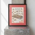 Vintage Mercury “Just What the U.S.A. Ordered” Ad — Framed & Matted