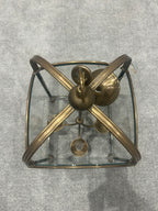 Visual Comfort Arch Top Chandelier in Burnished Brass (over $3600 + tax in stores)