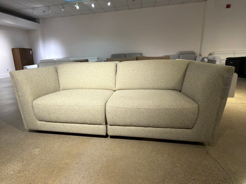 Nathan beige fabric modular sofa - 2 pieces (open box)